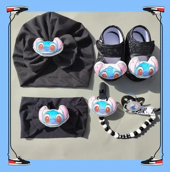 [1 set] Disney Osebno cucla Biseri in pokrivalo za glavo BPA-Free silikonski baby okraski za Fotografiranje rekvizitov, Baby Kopel Darilo