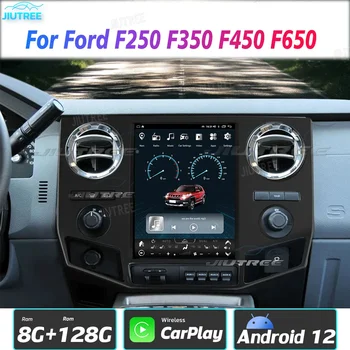 12.1 palca Android Avto avtoradio Za Ford F250 F350 F450 F650 2009-2014 Navpično Zaslon Multimedijski Predvajalnik, GPS Navigacija 128GB