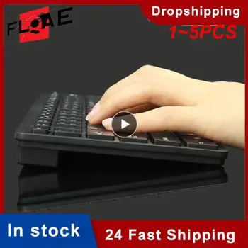 1~5PCS Ergonomska Laptop Priročno Priljubljen Mini Kompaktne Žično Uspešnic Priročno Žično Tipkovnico Mehek Usb Tipkovnica