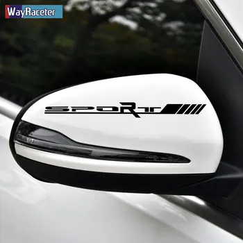 2 Kos Edition 1 Šport Nalepke Rearview Mirror Decal Za Mercedes Benz A C E GLC CLA Razred C63 AMG W204 W205 W176 W177 C118 E63