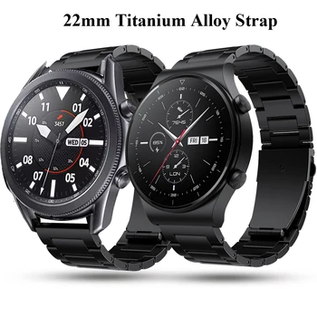 22 mm, Trakovi Za Xiaomi Huami Amazfit GTR 2 2e 47mm Band Smartwatch Titana Watchbands Huawei GT2 Pro Kovinska Zapestnica Zapestnice