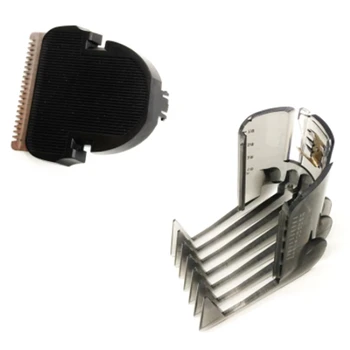 2Pcs/Set LASE CLIPPER GLAVNIK + Hair Trimmer Rezalnik za Philips QC5120 QC5125 QC5130 QC5135 QC5115 QC5105