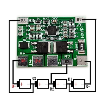4S 8A 12.8 V 18650 LiFePO4 Litijeva Baterija, Polnilnik BMS PCB Protection Board Modul Za arduino