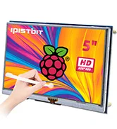 5 palčni LCD-Zaslon na Dotik HDMI Monitor za Raspberry Pi 4B/3B+