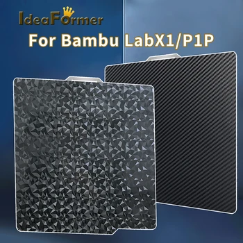 Dvojno Stranicami PET PEO PEY PEI Graditi Ploščo za Bambu Lab X1 P1P Magnetni Pomlad Jeklene Pločevine, Greti Posteljo Za Bambulabs P1P P1S X1C