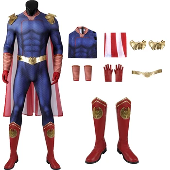 Halloween Carnival Je Homelander Cosplay Obleko Fantje, Sezona 3 Superheroj Kostum 3D Tiskanje, ki bo Ustrezala