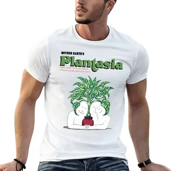 Mort Garson Plantasia Klasičnih Oversize T-Shirt po Meri moška Oblačila Kratek Rokav Ulične Velikosti Vrh Tee