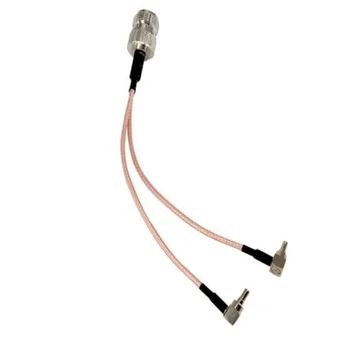 N ženski 2 X TS9/CRC9/ SMA Moški Konektor kabel antene Splitter Combiner Y vrsta Kabla Podaljšek RG316 15 CM za 3G/4G modem