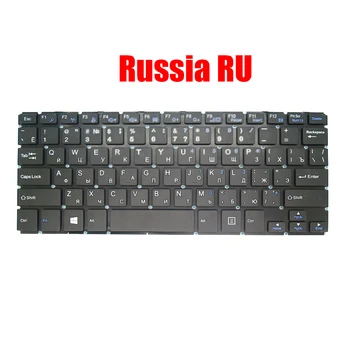 NAS RU Laptop Tipkovnici Irbis NB116 angleški Rusija Črno, Brez Okvirja, Novo