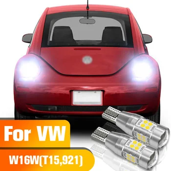 Povratne Svetlobe 2pcs LED Rezervno Žarnico W16W T15 921 Pribor Za VW Beetle Golf, Passat CC Touareg Eos Tiguan Atlas Routan GTI