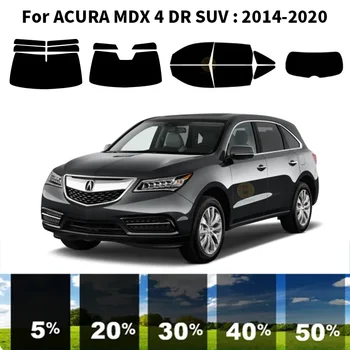 Precut nanoceramics avto UV Okno Odtenek Komplet Avtomobilsko Okno Film Za ACURA MDX 4 DR SUV 2014-2020