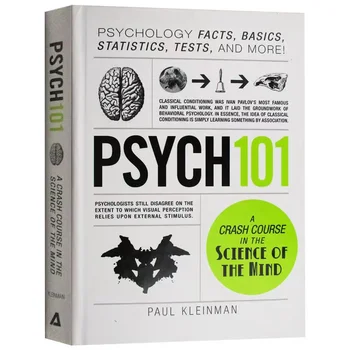 Psych 101 Paul Kleinman Nesreči Couse v Znanost Uma Popularne Psihologije Sklic angleške Knjige, Platnice