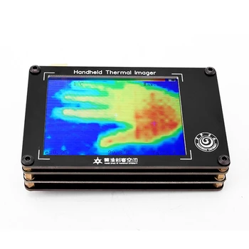 Trgovina na drobno MLX90640 Digitalni Infrardeči Toplotni Merjenje 3.4 Palčni LCD-Ročni Infrardeča Tipala Temperature Toplotne Merjenje Zaznavanja Orodje