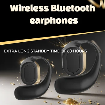Uho-vgrajena Brezžična Mini Slušalka Bluetooth, Brez v-uho HI-fi Stereo Zvok za Poslušanje Glasbe Kliče in Teče