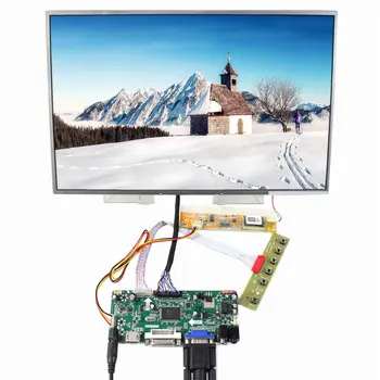 VSDISPLAY 15.4-palčni 1280x800 LVDS 30pins TFT-LCD-Zaslon s HD-MI DVI, VGA, AVDIO LCD Krmilnik Odbor za Prenosnik Zaslon