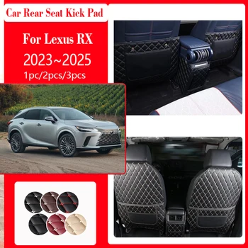 Za Lexus RX 300h 500h 2023 2024 2025 Avto zadnjem Sedežu Kick Mat Usnjene Sedežne Nazaj Shranjevanje Kritje Armrest Polje Preprogo Auto Dodatki