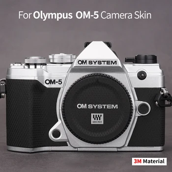 Za Olympus OM-5 Kože OM5 Camra Kože, Anti-Scratch Zaščitna Nalepka Zaviti Kože Green Film