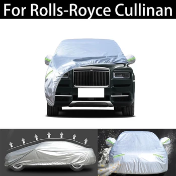 Za Rolls-Royce Cullinan avto Kritje Dustproof Zunanja Notranja UV Sneg, Mraz, Sonce nepremočljiva Zaščito pred dežjem, točo kritje za avto