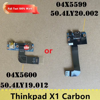 Za ThinkPad X1 Carbon 3. X1C Omrežno Kartico Vmesnik USB Odbora Ali USB Avdio Odbor 04X5599 50.4LY20.002 04X5600 50.4LY19.012