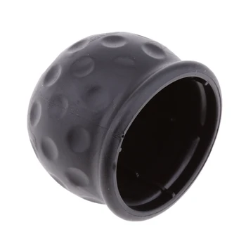 Črna Plastika 50mm Avto Towbar Towball Plastični Pokrovček Prameni Žogo Vleka Zaščitni Pokrov, Vroče Prodaje