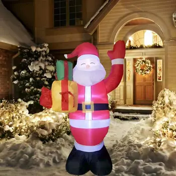 1,5 M Božič Napihljivi Prostem Santa Claus Model, Božični Okraski, 2023 Navidad Natalne Stranka Doma Dekor Božič, Novo Leto, Darila
