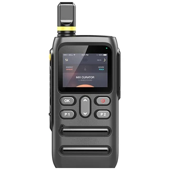 1Set JX-700 4G Javnem Omrežju Digitalne Walkie Talkie Digitalni Walkie Talkie Črna ABS