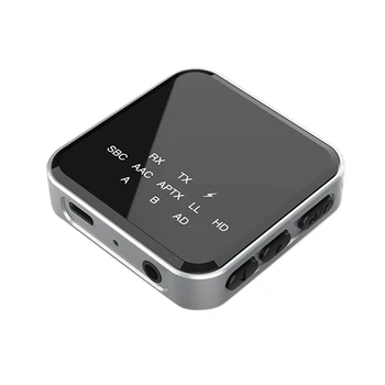 2 V 1 Hi-fi Bluetooth 5.2 Aptx HD Oddajnik Sprejemnik Bluetooth Audio (zvok Bluetooth Adapter Za Avto, TV Stereo Sistem