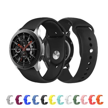 20 mm Watch Trak za Galaxy Watch Aktivni, Amazfit Bip GTS 3 GTS, Mehki Silikonski Šport Trak Zamenjava Zapestnice za 20 mm Razredi
