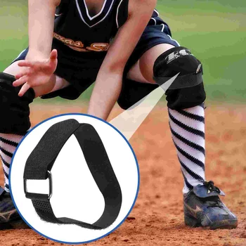 25 Kos Baseballs Kovinske Sponke Traku Shin Stražar Nadomestni Trakovi za Noge Potisnite Gumb za Ženske Osnovna Športne Ponudbe