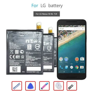 BL-T19 Telefon Baterija Za LG Nexus 5X H790 BLT19 H791 H798 BL T19 2700mAh Bateria