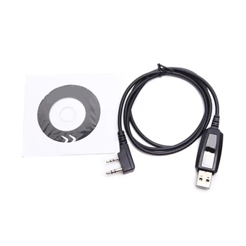Dvosmerni Radijski Interfonski Pribor za UV-5R UV-82 DR1801 Interkom Prenosni Ham-Radio Programiranje USB Kabel Kabel 69HA