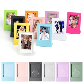 Ins 3-Palčni Mini Foto Okvir Mini Instax Album za Ime Kartice, Okvirji za Slike Namizni Photocard Zaslon Namizno Dekoracijo