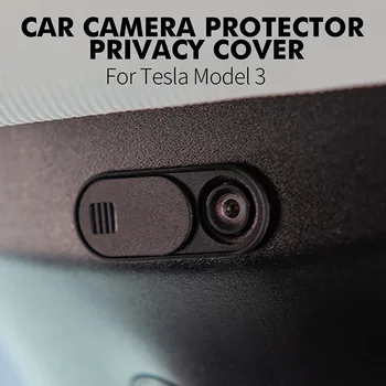 Majhne Pribor Ščit Za Zaščito Zasebnosti Trajne Orodja Univerzalna Avto Kamera Webcam Kritje Varnost Za Tesla Model 3 2017-2020
