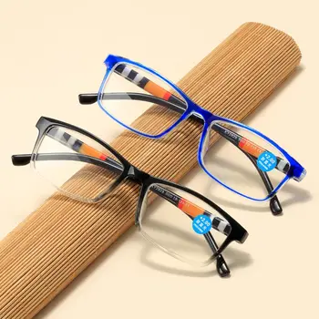 Moški Ženske Zaščito Za Oči Eleganten Prenosni Obravnavi Očala Očala Ultra Lahek Okvir Anti-Modra Svetloba