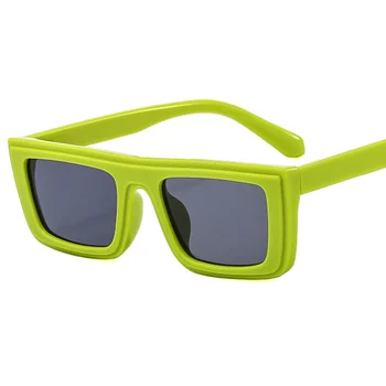 Nova Moda Kvadratnih sončna Očala Žensk na Prostem Anti UV sončne Očala Osebnost Odtenki UV400 Očala Trendi Moških Očala