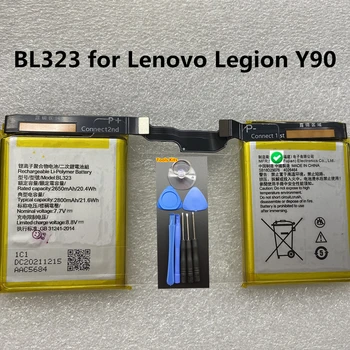 Original BL323 Baterija za Lenovo Legije Y90 L71061 Mobilni Telefon Batteria