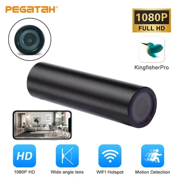 PEGATAH 3.6 mm širokokotni Objektiv Omrežja Mini Luknjo Vrata Wifi Kamere, Avdio Vrata Oči Hole Kamera 1080P P2P za Home Security