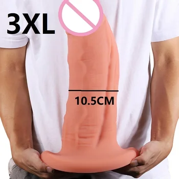 S/M/L/XL/XXL/XXXL Ogromen Dildo Spodbujanje Vaginalne in Analne Plug Ojačevalec 18 Sex Igrače Za Ženske/Moške Realne Buttplug Big Ponaredek Penis