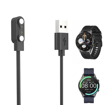 Smartwatch Dock Adapter za Polnilnik z Magnetnim USB Kabel za Polnjenje Baze Kabel Žice za Xiaomi Imilab W12 KW66 Pametno Gledati Dodatki