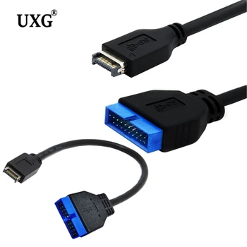 USB 3.1 Prednji Panel Header za 20Pin USB 3.0 Glava Podaljšek 30 cm za ASUS matična plošča