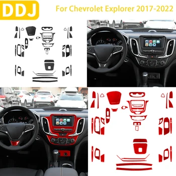 Za Chevrolet Explorer 2017 2018 2019 2020 2021 2022 Dodatki Iz Ogljikovih Vlaken Avto Notranje Zadeve Popolno Zaščito Trim Nalepke Styling