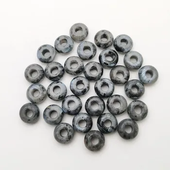 moda 36Pcs/veliko naravnega kamna krog ShimmerStone 14x8mm big hloe kroglice za nakit, izdelava čar Ogrlica, Uhani, pribor