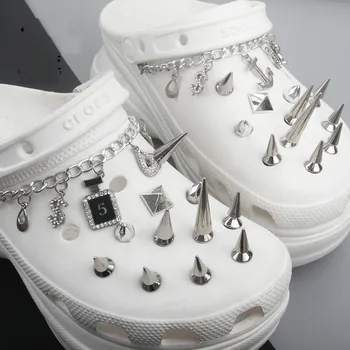 snemljiv nastavite croc čevlji čare srce pin zakovice 3D Pribor jibz za croc maši za čevlje Okraski človek otroci darila